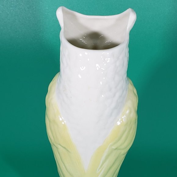 #3154 Belleek Ireland owl planter - Picture 2 of 4